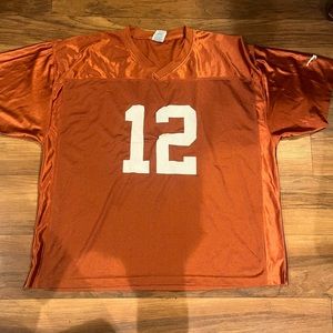 Texas Longhorns NCAA basic #12 jersey